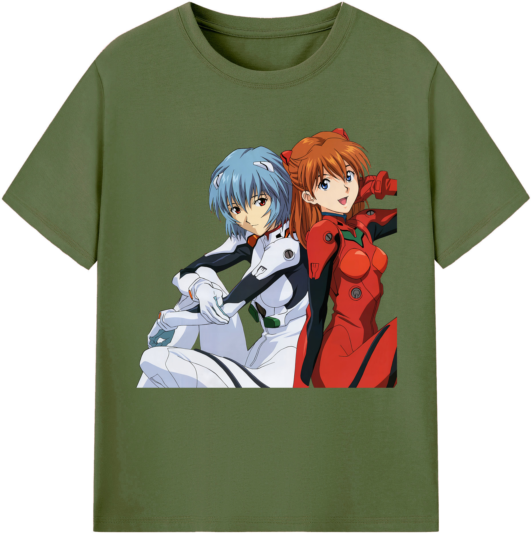 （画像用） EVA 新世紀エヴァンゲリオン 綿100％半袖Tシャツ（フロントプリント）